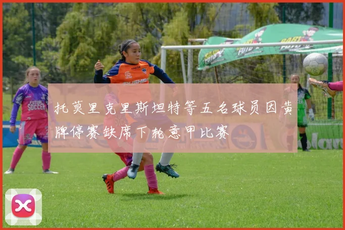 托莫里克里斯坦特等五名球员因黄牌停赛缺席下轮意甲比赛